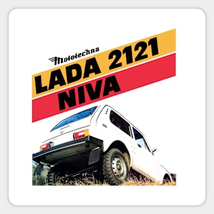 LADA NIVA 4x4 OFF ROADER - brochure Magnet